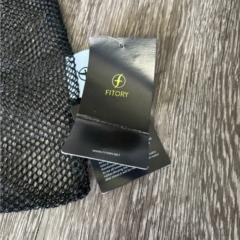 Fitory Black Garment Mesh Bag
